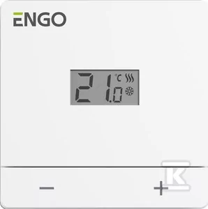 Przewodowy dobowy regulator temperatury EASY230W - Regulatory i termostaty - miniaturka - grafika 1