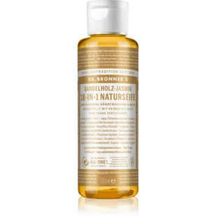 Dr. Bronner’s Sandalwood & Jasmine uniwersalne mydło w płynie 120 ml - Mydła - miniaturka - grafika 1