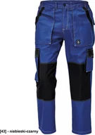 Odzież robocza - CERVA MAX SUMMER - spodnie - niebieski-czarny 58 - miniaturka - grafika 1