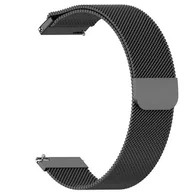 Akcesoria do zegarków - Bransoleta magnetyczna mesh GRAViTY 22mm czarna - miniaturka - grafika 1