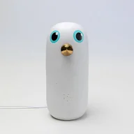 Lampy stojące - Porcelanowa lampa stołowa Kare Birdie, wysokość 34 cm - miniaturka - grafika 1