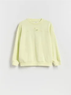 Reserved - Bawełniana bluza - jasnożółty - Bluzy dla chłopców - miniaturka - grafika 1