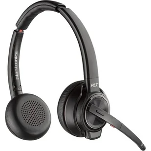 Poly Savi 8220-M UC USB-A Stereo DECT czarne - Słuchawki - miniaturka - grafika 1