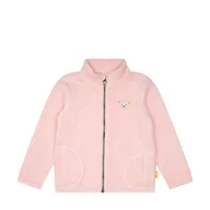Kurtki i płaszcze dla chłopców - Steiff Dziecięca kurtka polarowa bez kaptura, uniseks, Silver Pink, 92 - miniaturka - grafika 1