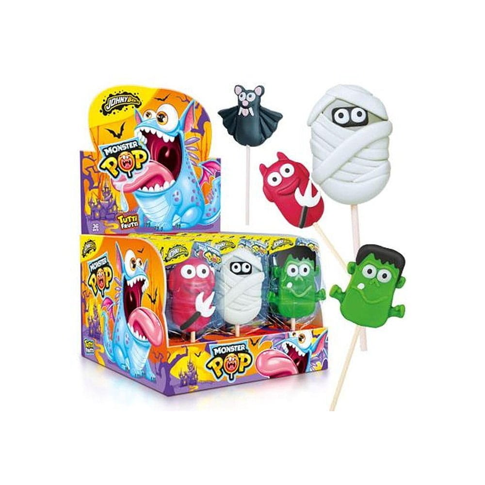 JOHNY BEE LIZAK MONSTER POP NA HALLOWEEN (35G) 36SZT