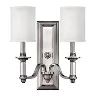 Lampy ścienne - Hinkley Lighting Kinkiet Nowoczesny 2pł HK/SUSSEX2 SUSSEX ELSHK/SUSSEX2 - miniaturka - grafika 1