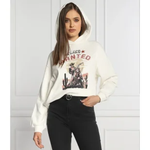 Pinko Bluza FABRO 3 | Regular Fit - Bluzy damskie - miniaturka - grafika 1