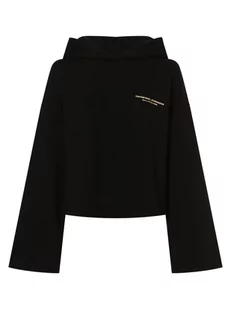 Marc O'Polo Denim - Damska bluza z kapturem, czarny - Bluzy damskie - miniaturka - grafika 1