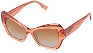 Okulary przeciwsłoneczne - KARL LAGERFELD Damskie okulary przeciwsłoneczne Kl6076s, pomarańczowe, 66 - miniaturka - grafika 1