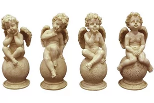 Aniołek kamienny PIGMEJKA, 16x8x6,5 cm - Figurki dekoracyjne - miniaturka - grafika 1