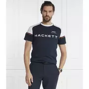 Koszulki męskie - Hackett London T-shirt | Regular Fit - miniaturka - grafika 1