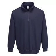 Bluzy męskie - Bluza Sorrento zapinana na zamek Granatowy L - miniaturka - grafika 1