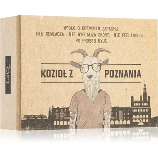 LaQ Mydło dla mężczyzn z węglem aktywnym 85ml - Kosmetyki do pielęgnacji ciała męskie - miniaturka - grafika 1