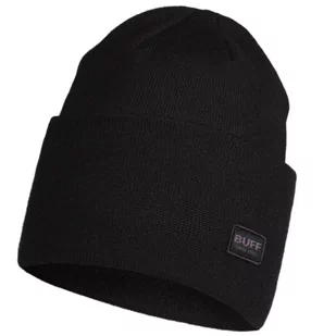 Buff, Niels Knitted Hat Beanie 1264579991000, Kobieta/Mężczyzna, Czapka, Czarna - Czapki męskie - miniaturka - grafika 1