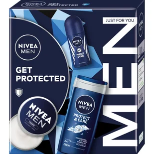 Nivea MEN Get Protected Zestaw kosmetyków dla mężczyzn - Zestawy kosmetyków damskich - miniaturka - grafika 1