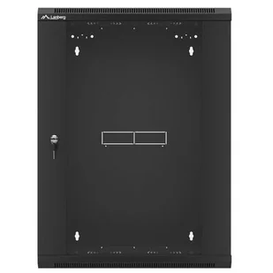 Lanberg Szafa serwerowa wisząca 19cali 15U 570X600 czarna WFFA-5615-10B - Szafy rack - miniaturka - grafika 1
