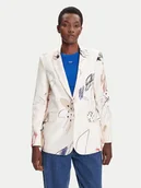 Marynarki i żakiety damskie - Desigual Marynarka Arty 25WWEW21 Biały Regular Fit - miniaturka - grafika 1