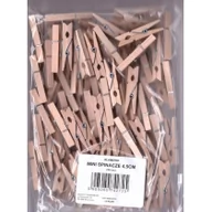 Spinacze i klipsy do papieru - LearnHow Klamerki mini spinacze 4.5 cm 100 szt. - miniaturka - grafika 1