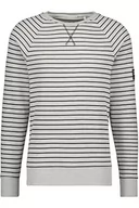 Swetry męskie - Alife and Kickin BorisAK Z bluza męska z okrągłym dekoltem, sweter, cloudy melange, XXL - miniaturka - grafika 1