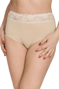Mitex Eva Majtki wysokie figi, beż - Majtki damskie - miniaturka - grafika 1