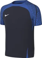 Koszulki i topy damskie - Nike Krótki rękaw Soccer Top Y Nk Df Strk23 Top Ss, Obsidian/Royal Blue/White, DR2287-451, XS - miniaturka - grafika 1