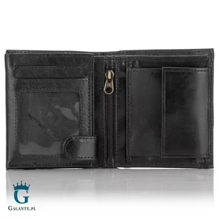 Portfelik Męski Czarny PETERSON 365 RFID - Portfele - miniaturka - grafika 2