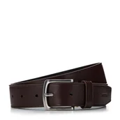 Paski - Męski pasek skórzany z tłoczonym brzegiem - miniaturka - grafika 1