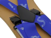 Dodatki do ubrań - Szerokie niebieskie narciarskie szelki do spodni - SKI T103 - miniaturka - grafika 1