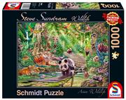 Puzzle - Schmidt Puzzle PQ 1000 Steve Sundram Zwierzęta Azji G3 - - miniaturka - grafika 1