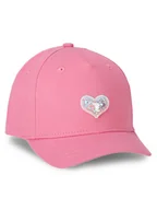 Czapki dla dzieci - Coccodrillo Czapka z daszkiem WC5364203ALG Różowy - miniaturka - grafika 1