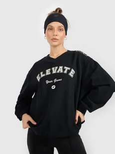 4F Bluza dresowa nierozpinana bez kaptura damska - czarna S - Bluzy damskie 4F Bluza dresowa nierozpinana bez kaptura damska - czarna S - Bluzy damskie - miniaturka - grafika 1