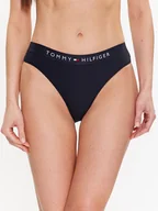 Majtki damskie - Tommy Hilfiger Figi klasyczne UW0UW04145 Granatowy - miniaturka - grafika 1