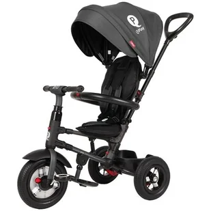 Qplay Qplay Rowerek Trójkołowy Rito Rubber Black - Rowerki trójkołowe - miniaturka - grafika 1