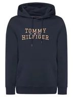 Bluzy męskie - Tommy Hilfiger Bluza Icon Intechno MW0MW42528 Granatowy Regular Fit - miniaturka - grafika 1