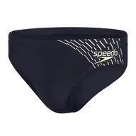Kąpielówki męskie - Slipy kąpielowe męskie Speedo Medley Logo 7 cm Brief - miniaturka - grafika 1