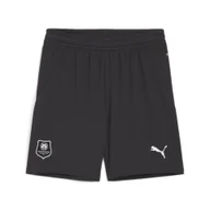 Odzież sportowa dziecięca - Młodzieżowe szorty Stade Rennais F.C. 24/25 PUMA Flat Dark Gray White Black - miniaturka - grafika 1