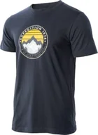 Koszulki męskie - Męska Koszulka Z Krótkim Rękawem T-shirt Bawełniany Zergo Granat r XXL - miniaturka - grafika 1