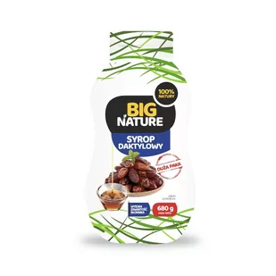 Big Nature Syrop daktylowy 680 g - Syropy i koncentraty owocowe - miniaturka - grafika 1