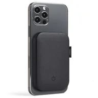 Powerbanki - Powerbank indukcyjny LEXON Softpower 4000 mAh 15W Czarny - miniaturka - grafika 1