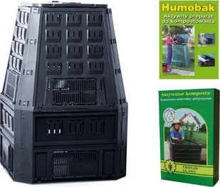 Prosperplast Kompostownik 850L + 2 preparaty - Kompostowniki - miniaturka - grafika 1