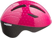 Kaski rowerowe - Kask Rowerowy Dziecięcy Lazer Bob+ (46-52Cm) Pink Dots - miniaturka - grafika 1