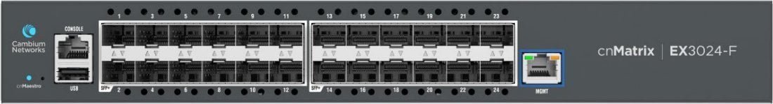Switch Cambium Networks cnMatrix EX3024F, Intelligent