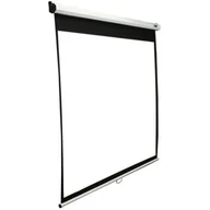 Rolety - Elite Screens Manual M100 X WH-E24 "roleta na płótnie 221,0 cm x 124,5 cm (szer. x wys.) 16: 9  ekranów projekcyjnych ściany (2374 MM, 79,5 MM, 2009 MM, 9 kg, biały) M100XWH-E24 - miniaturka - grafika 1