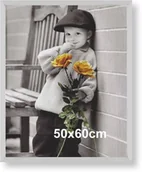 Ramki na zdjęcia - Rama aluminiowa 50x60cm srebrna anoda - AL11 / ARTVIC - miniaturka - grafika 1