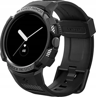 Spigen Spigen Rugged Armor Pro, black - Google Pixel Watch/Watch 2 - Akcesoria do smartwatchy - miniaturka - grafika 1