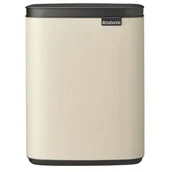 Kosze na śmieci - Kosz na śmieci BRABANTIA 234101 Bo Waste Bin 7 L Beżowy - miniaturka - grafika 1