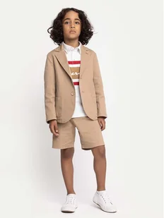 Original Marines Szorty materiałowe DEP2109B Beżowy Regular Fit - Spodenki damskie - miniaturka - grafika 1