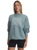 Bluzy damskie - Under Armour Bluza polarowa w kolorze szarym - miniaturka - grafika 1