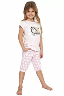 Cornette 570/89 Time to sleep piżama dziewczęca - Piżamy dla dziewczynek - miniaturka - grafika 1