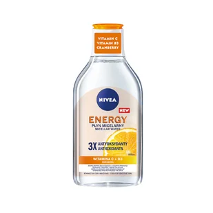 Nivea Energy - Płyn micelarny 400ml - Płyny micelarne - miniaturka - grafika 2